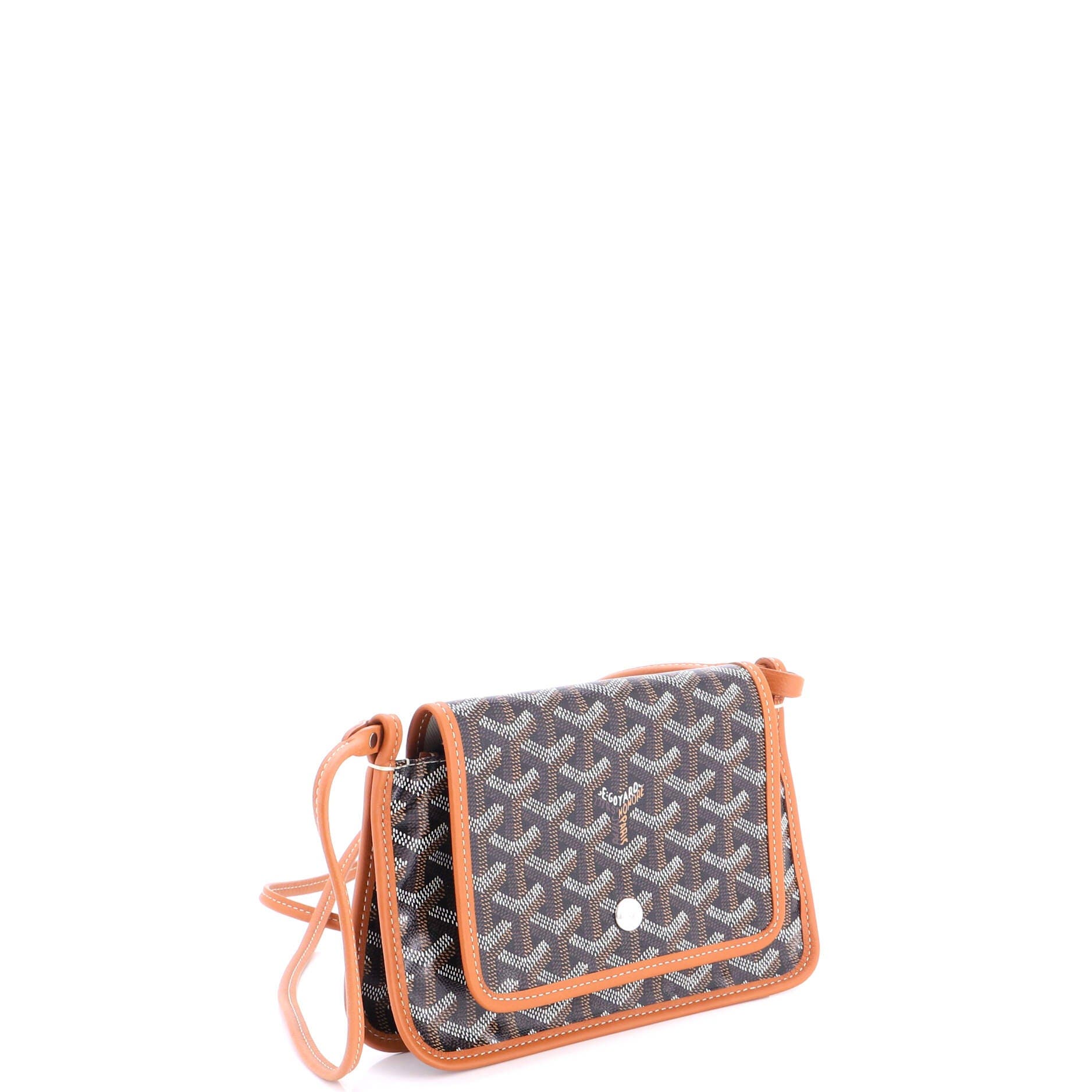 Plumet Clutch Wallet Coated Canvas, Alternate, color, Black