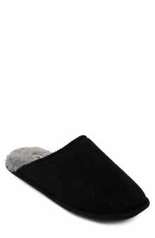 FLOOPI Corduroy Faux Fur Lined Slipper