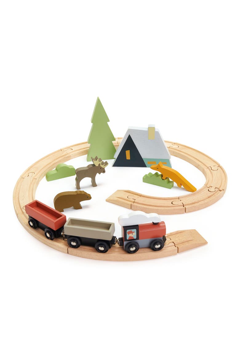 Treetops Train Set, Alternate, color, MULTI