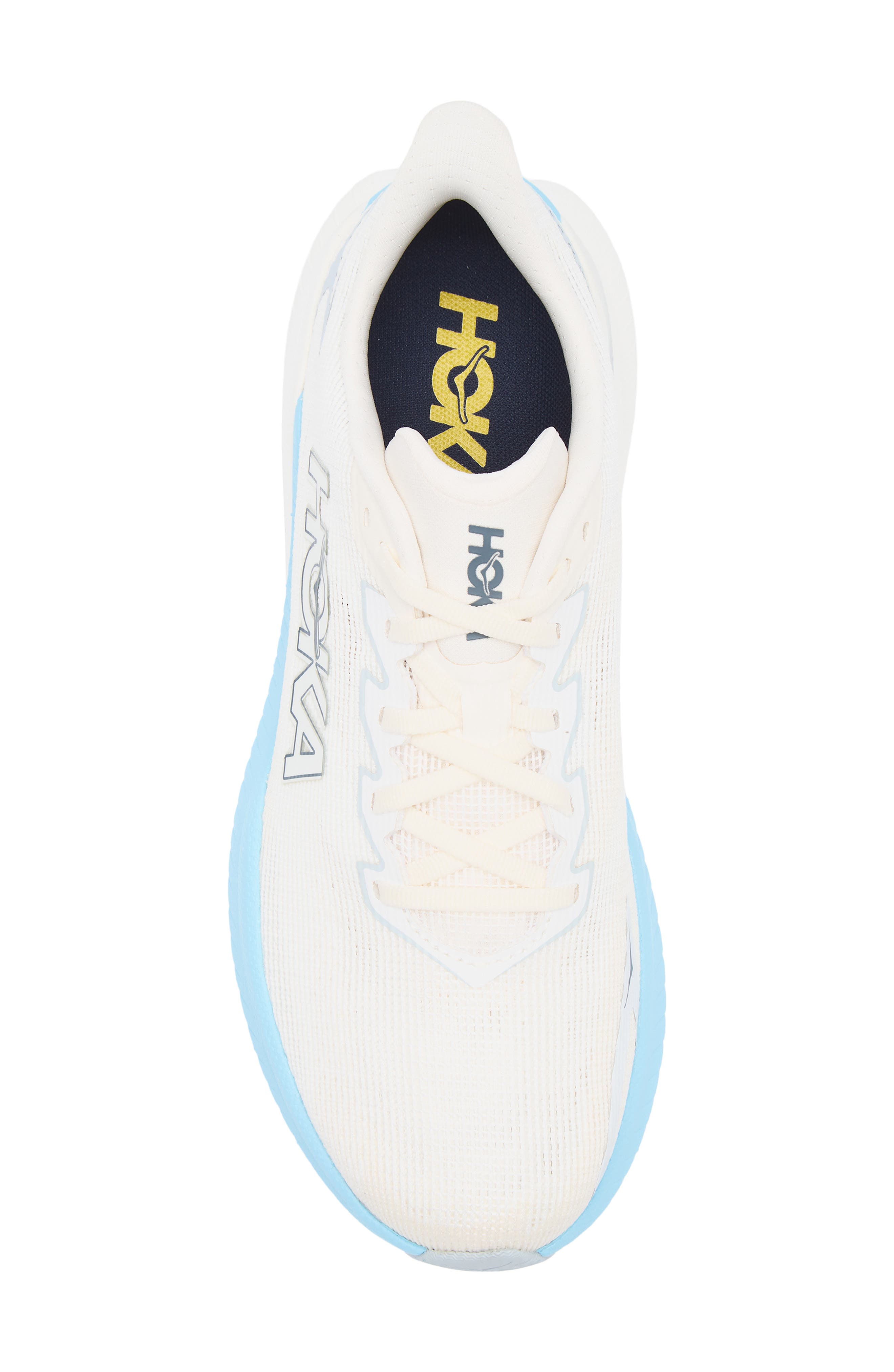 HOKA Mach X 3 Running Shoe, Alternate, color, White / Alabaster