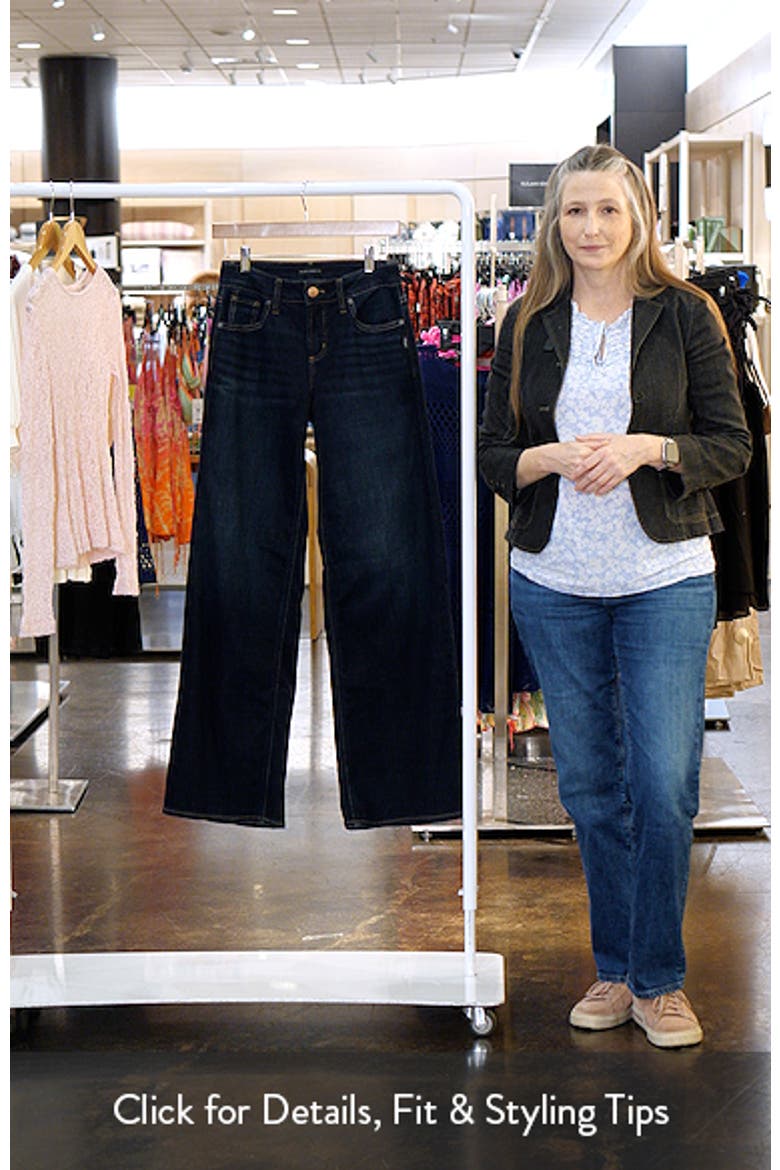 Suki Curvy Mid Rise Wide Leg Jeans video