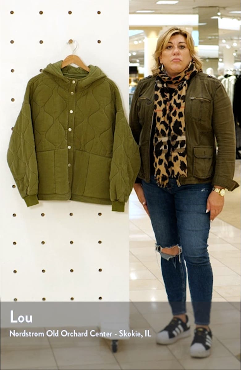 Quilted Hooded Jacket, sales video thumbnail