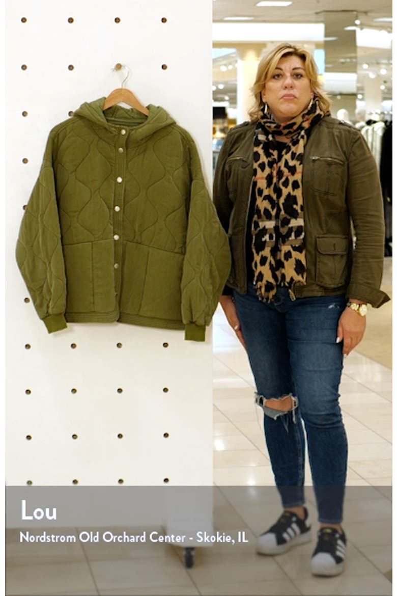 Quilted Hooded Jacket video