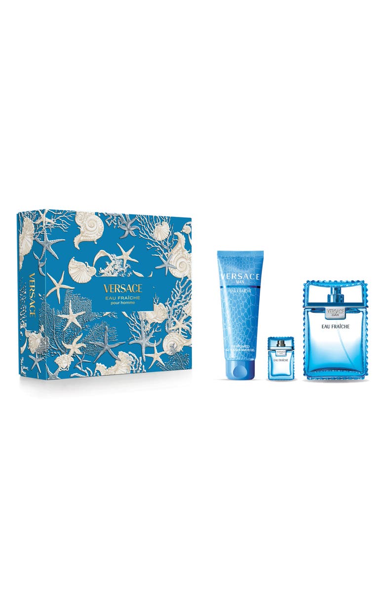 Versace Man Eau Fraîche 3-Piece Gift Set $161 Value, Main, color, 