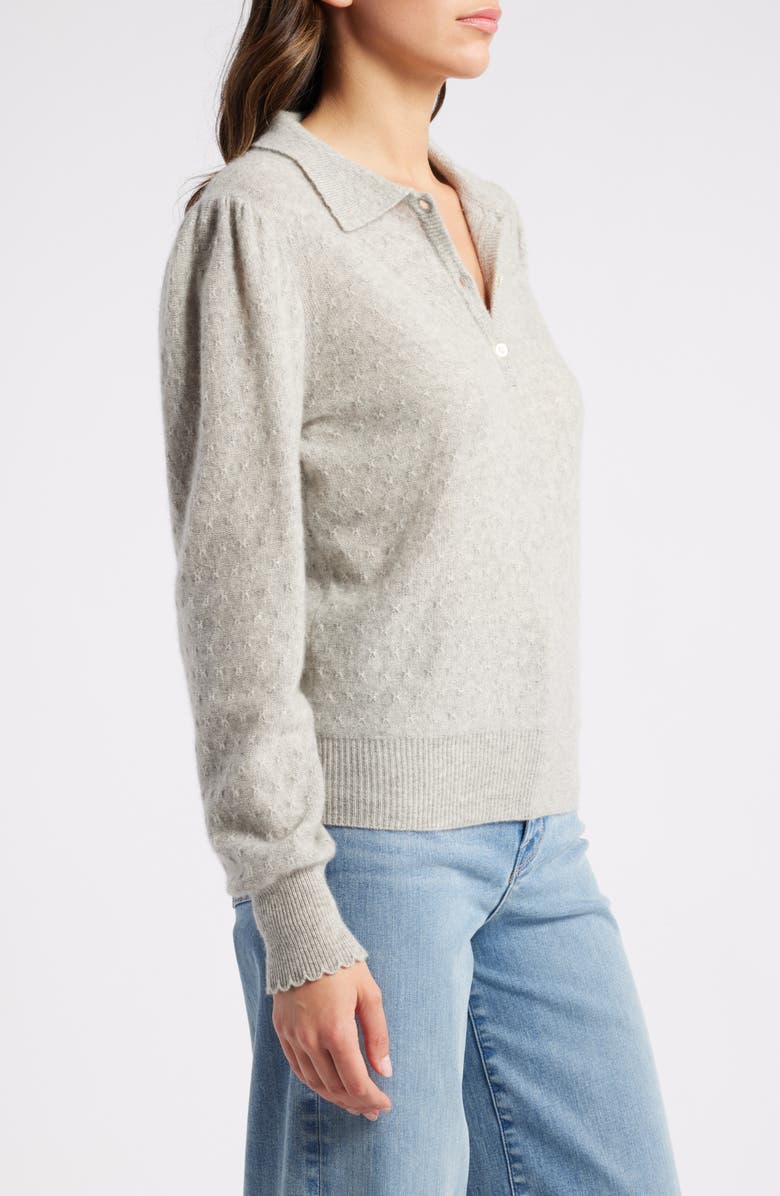 FRAME Cashmere Polo Sweater, Alternate, color,