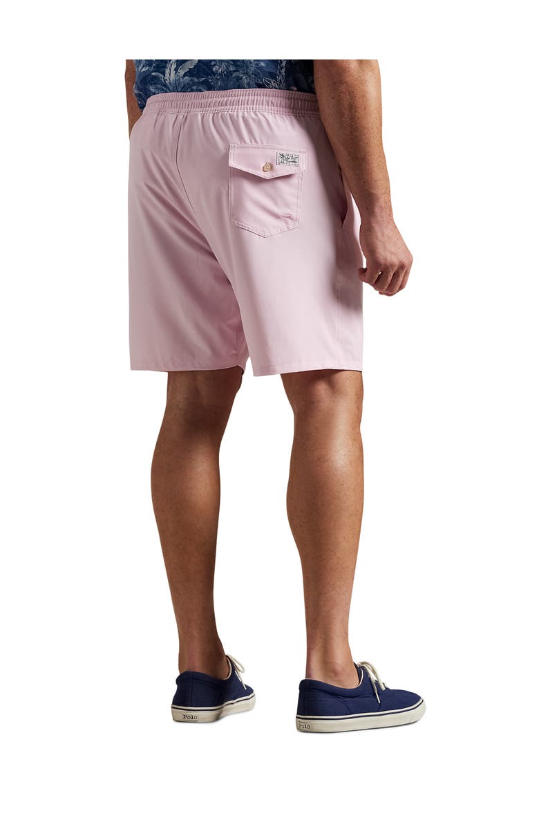 Polo Ralph Lauren Big & Tall Traveler Swim Trunks, Alternate, color, Carmel Pink