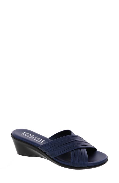 Kenny Wedge Slide Sandal (Women)
