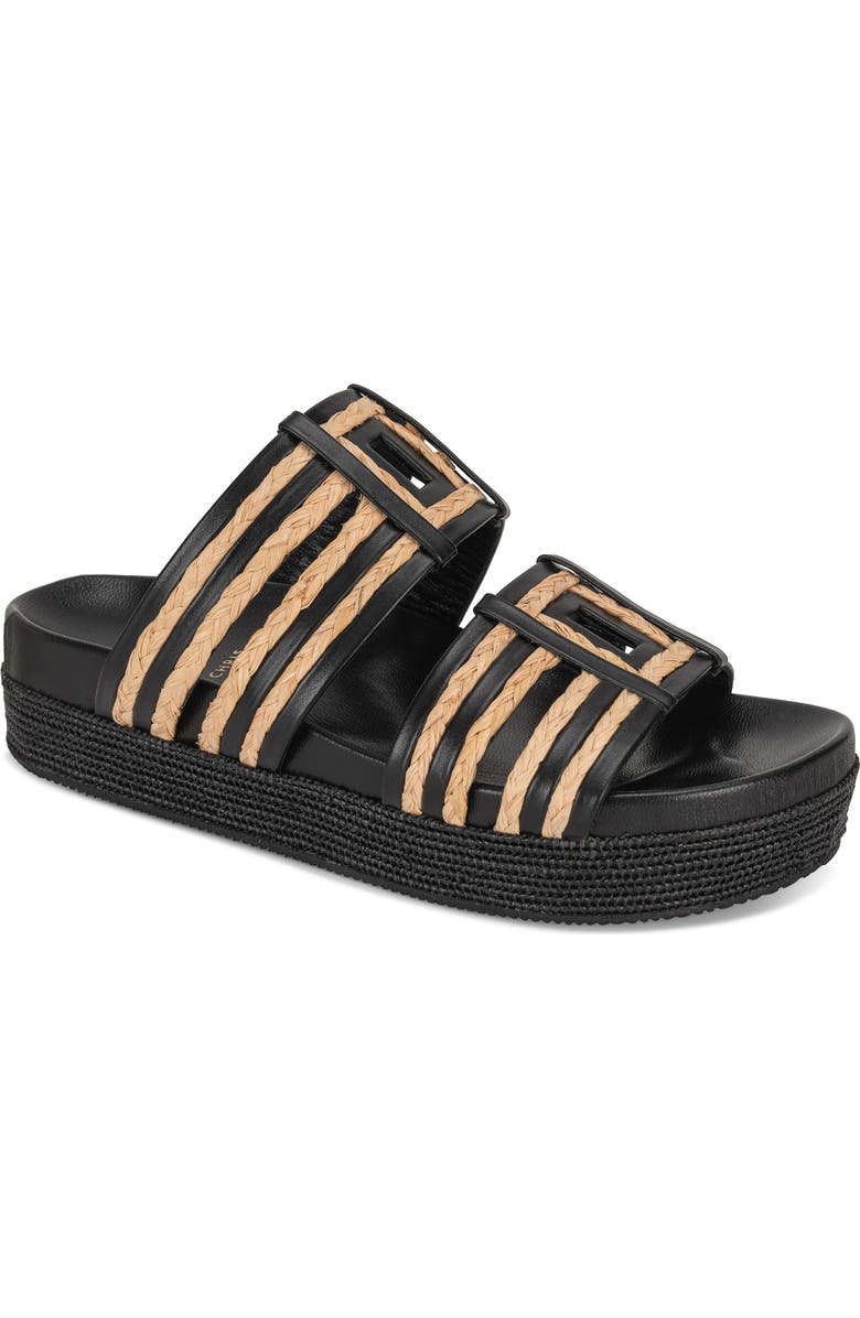 Chris Donovan Footwear Sunny Sandal, Alternate, color, Black