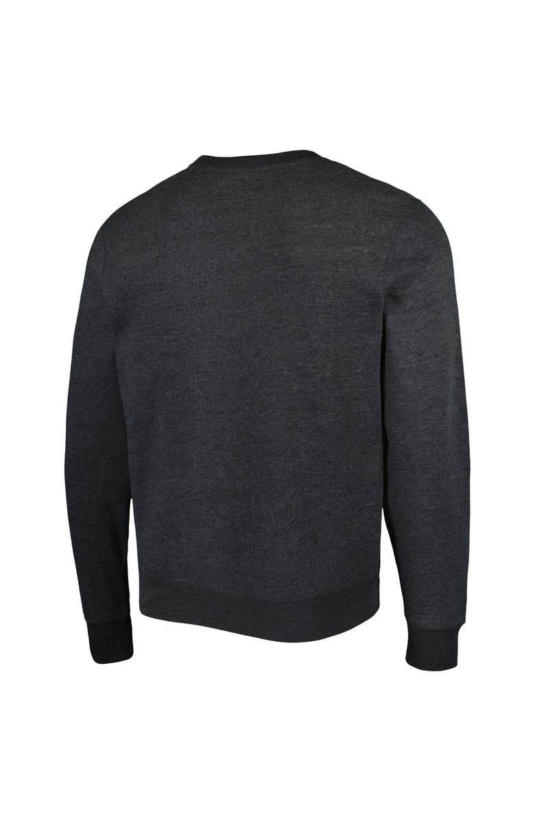 '47 Men's '47 Heathered Black Pittsburgh Steelers Bypass Tribeca Pullover Sweatshirt, Alternate, color,