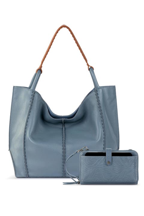 Los Feliz Large Tote Leather Bag & Iris Smartphone Bundle