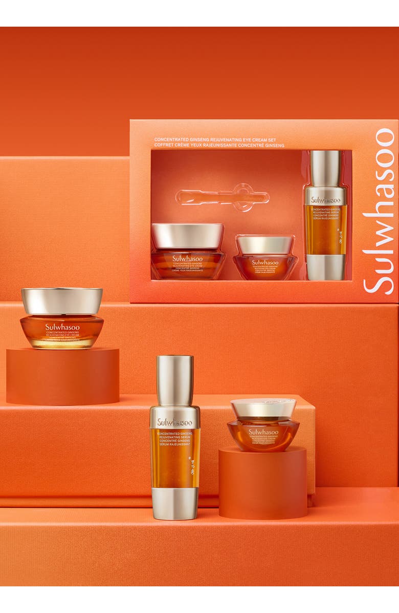 Sulwhasoo Concentrated Ginseng Rejuvenating Eye Cream Set (Limited Edition) $182 Value, Alternate, color, 