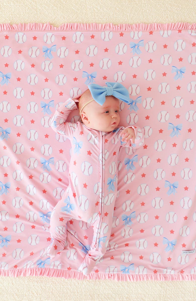 Posh Peanut Fitted Convertible One-Piece Pajamas, Alternate, color, Pink