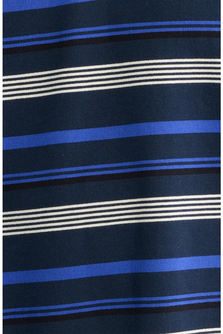 David Striped Organic Cotton Long Sleeve Rugby Shirt, Alternate, color, NAVY STRIPE