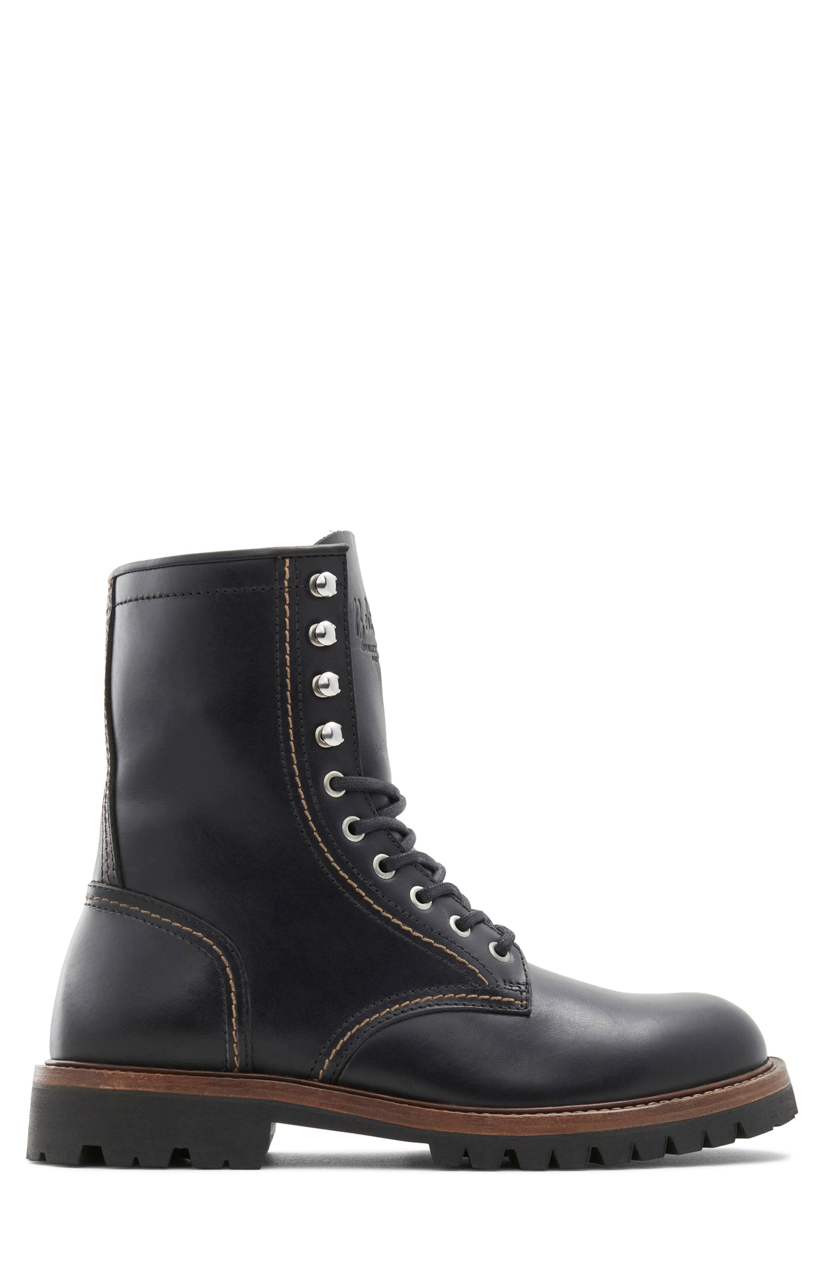 Belstaff Marshall Plain Toe Boot, Alternate, color, 