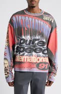 DIET STARTS MONDAY MX Racing Long Sleeve Graphic T-Shirt