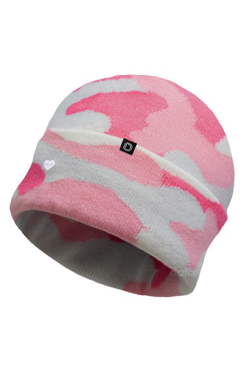 Dalix Lil Heart Beanie Cap In Pink