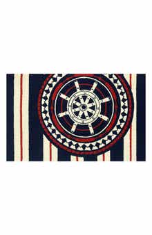 Nautical Wheel Doormat