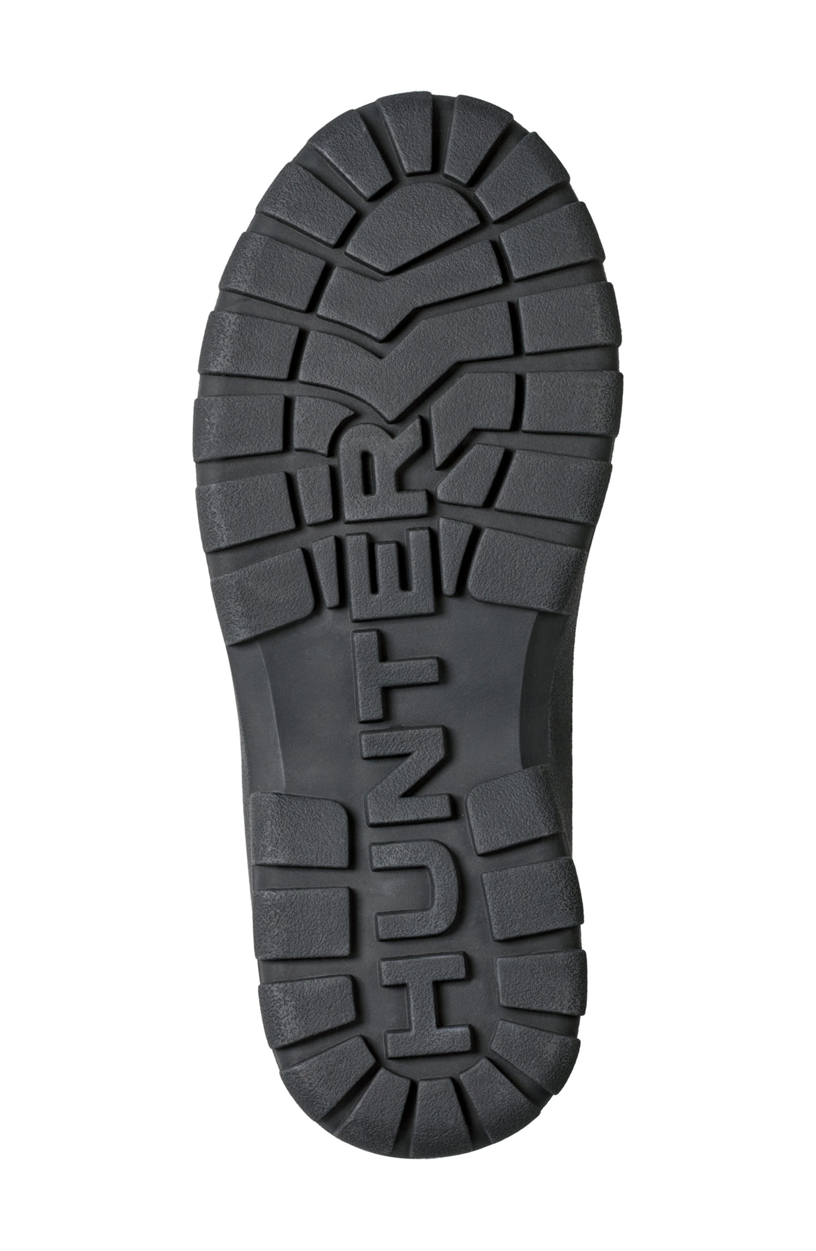 Hunter Lorde Waterproof Chelsea Boot, Alternate, color, Black