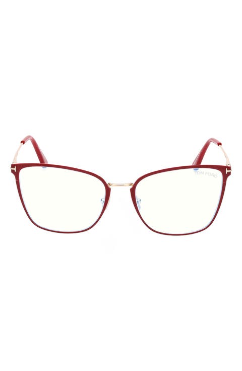 56mm Butterfly Blue Light Blocking Glasses