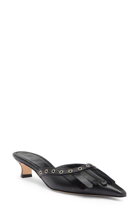 Tania Kiltie Fringe Mule (Women)