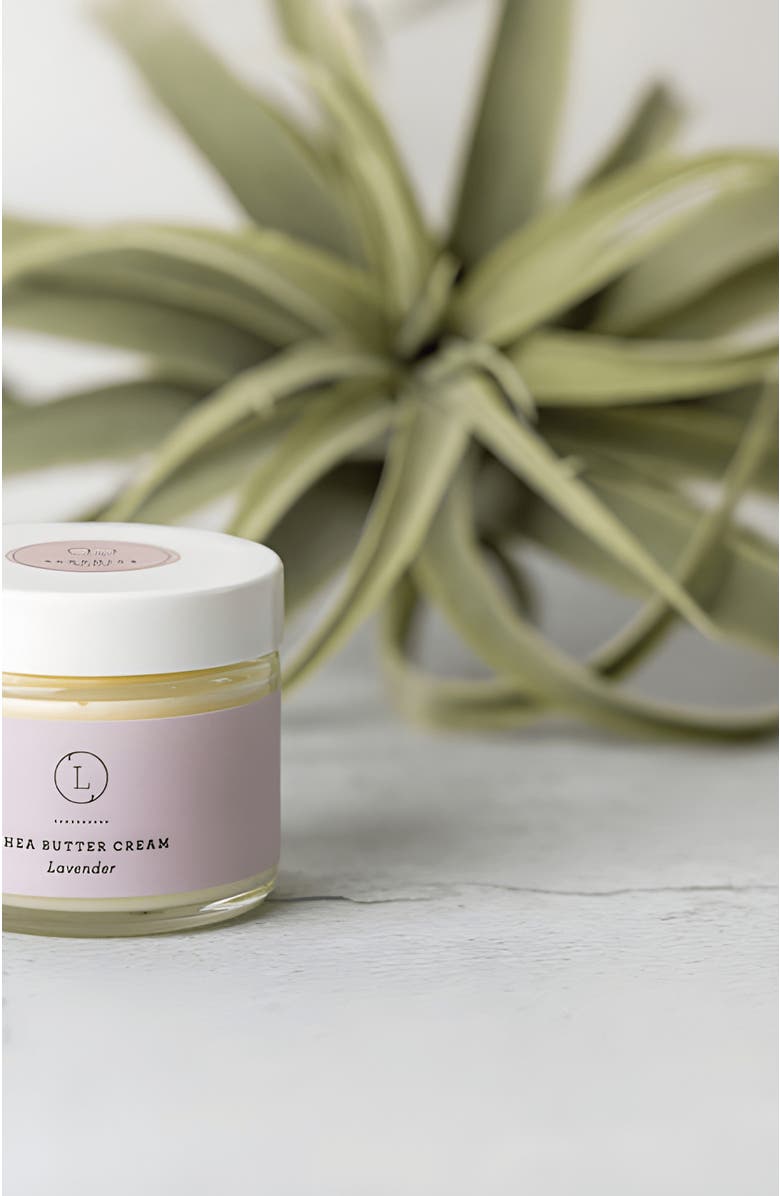 Lizush CBD Lavender Shea Butter Body Cream, Alternate, color, NO COLOR