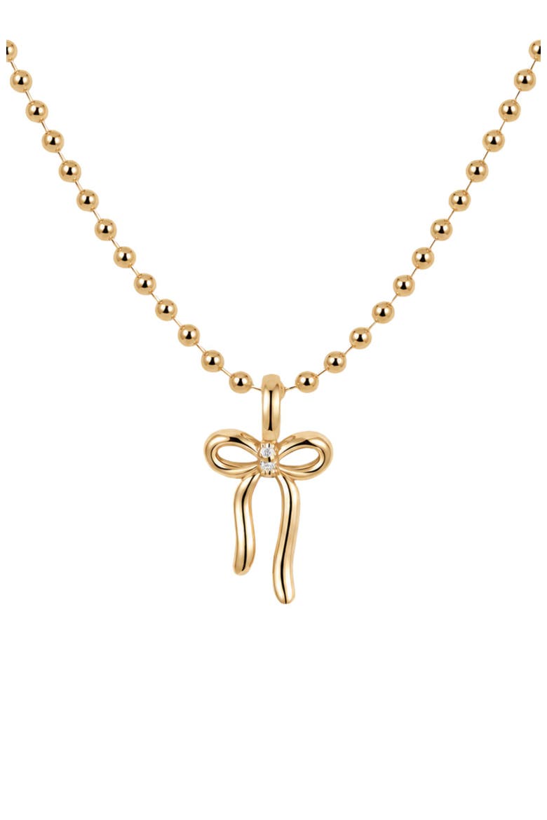 Coquete Bead Chain Necklace, Main, color, Gold Vermeil