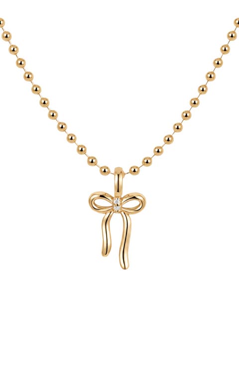 Coquete Bead Chain Necklace