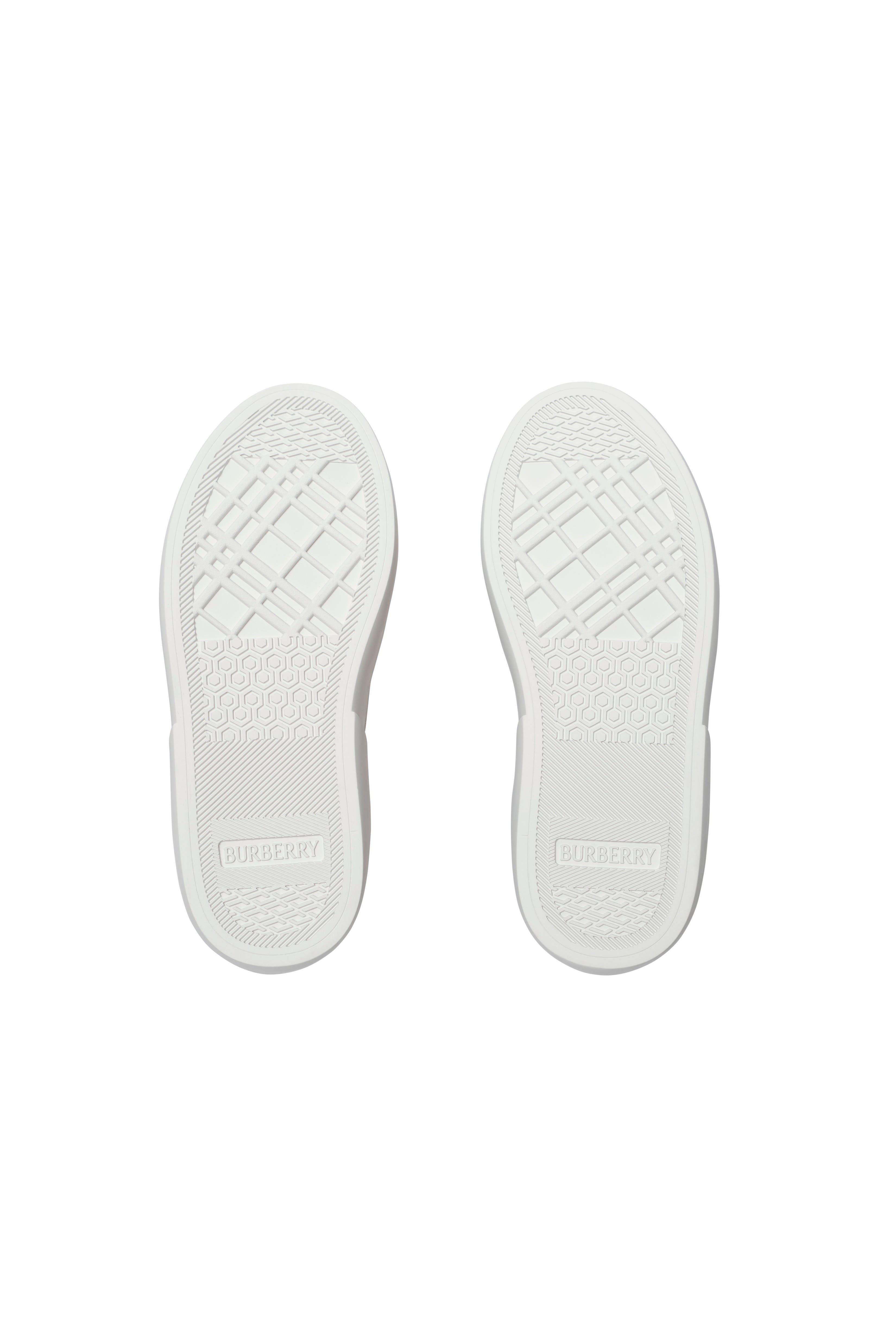Check and Leather Sneakers, Alternate, color, Black/sand beige