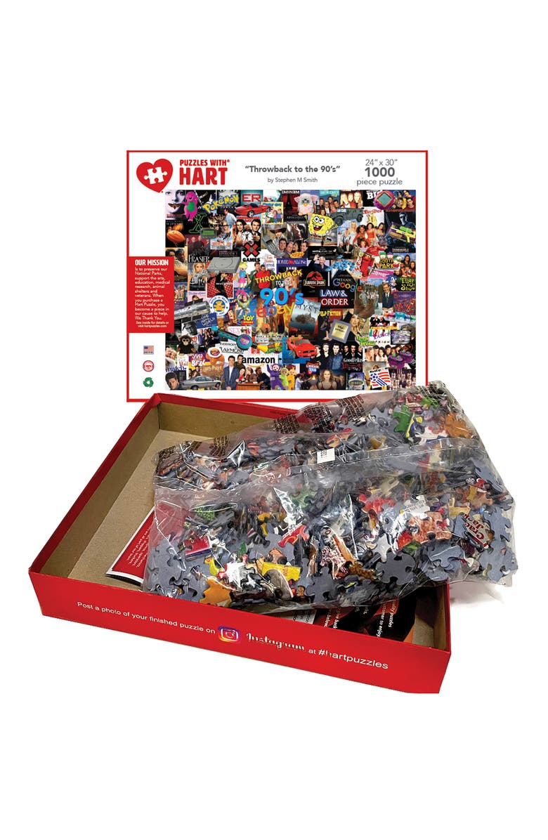 Hart Puzzles Jigsaw Puzzle 1000 Piece, Alternate, color, Multicolored