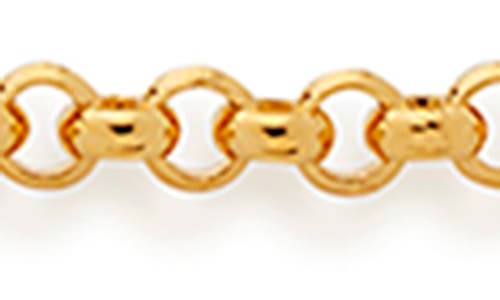 Monica Vinader 22-inch Bombato Chain In Yellow Gold