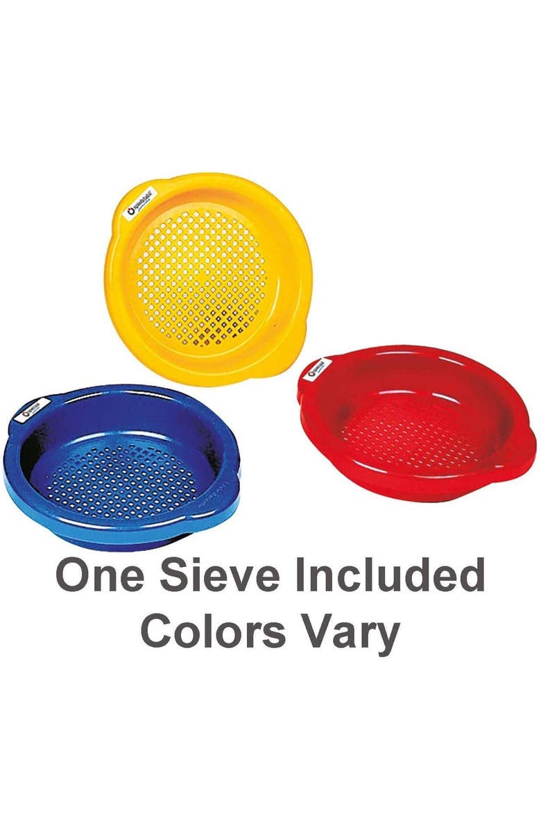 SPIELSTABIL Small Sand Sieve Toy - Sold Individually - Colors Vary, Alternate, color, Multi