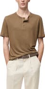 MANGO Linen Blend T-Shirt