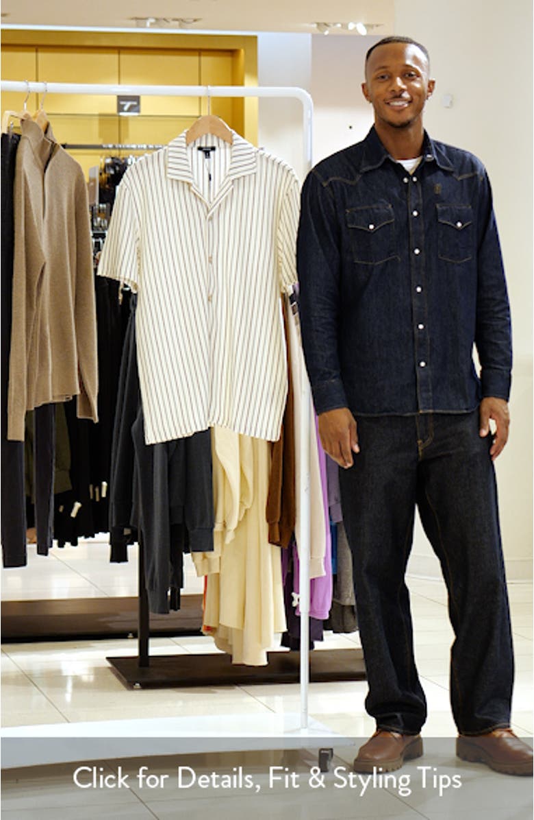 Percey Stripe Camp Shirt, sales video thumbnail