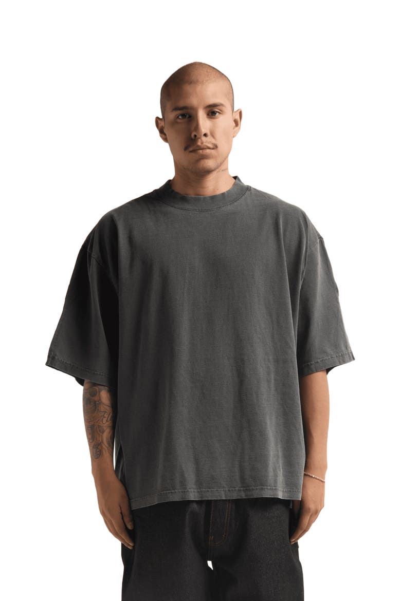 Garment Dye Drop Shoulder Oversize Tee, Main, color, Shadow