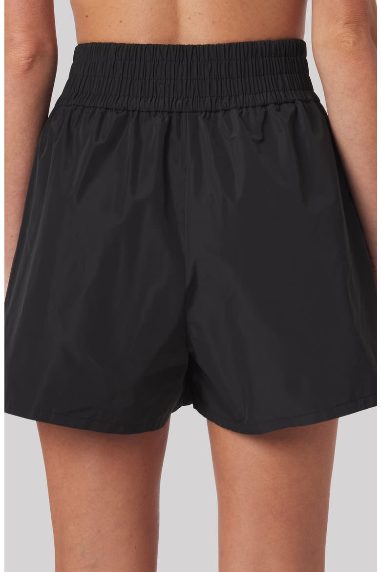 Casey Woven Shorts, Alternate, color, BLACK