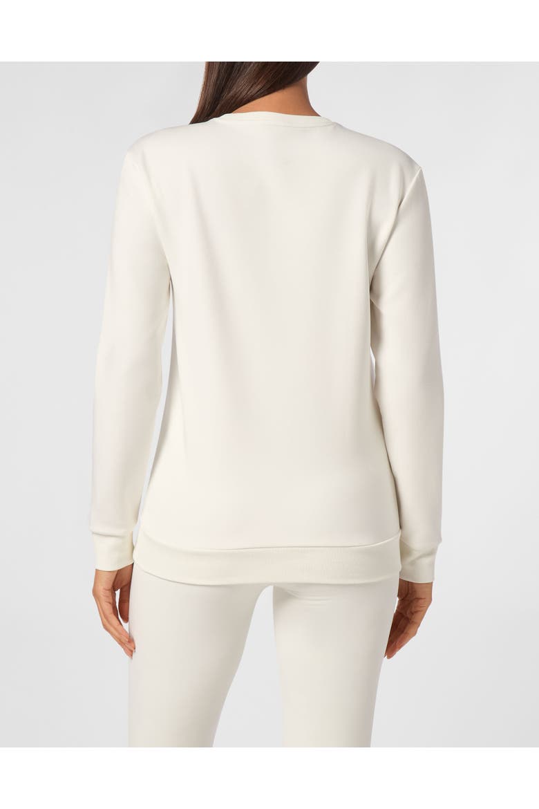 Sweatshirt Women, Alternate, color, white