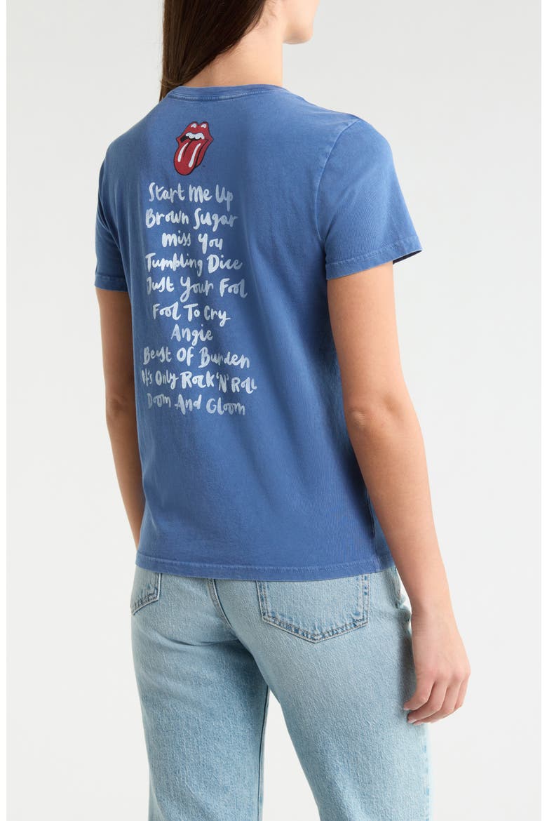 Rolling Stones Cotton Graphic T-Shirt, Alternate, color, TRUE NAVY