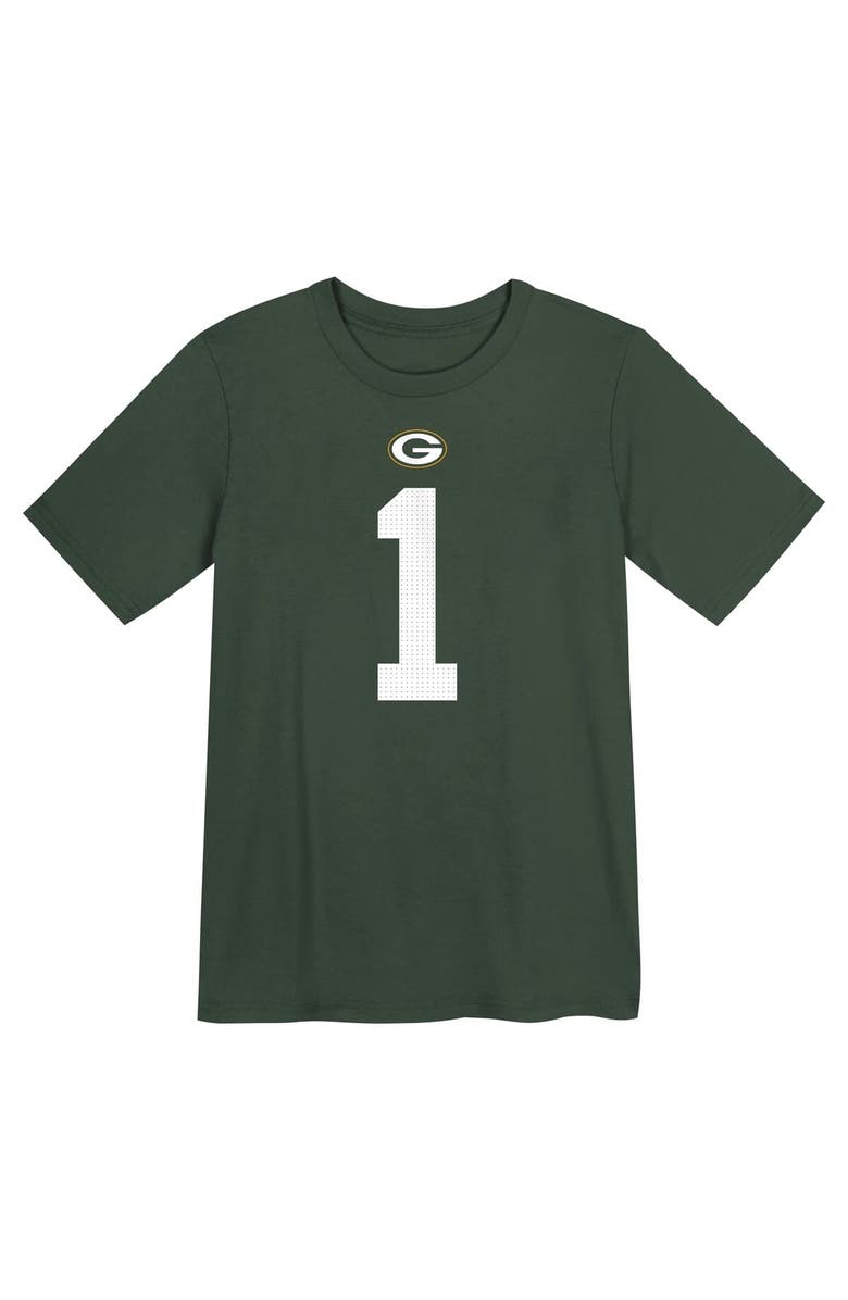 Nike Preschool Nike Micah Parsons Green Green Bay Packers Name & Number T-Shirt, Alternate, color, Green
