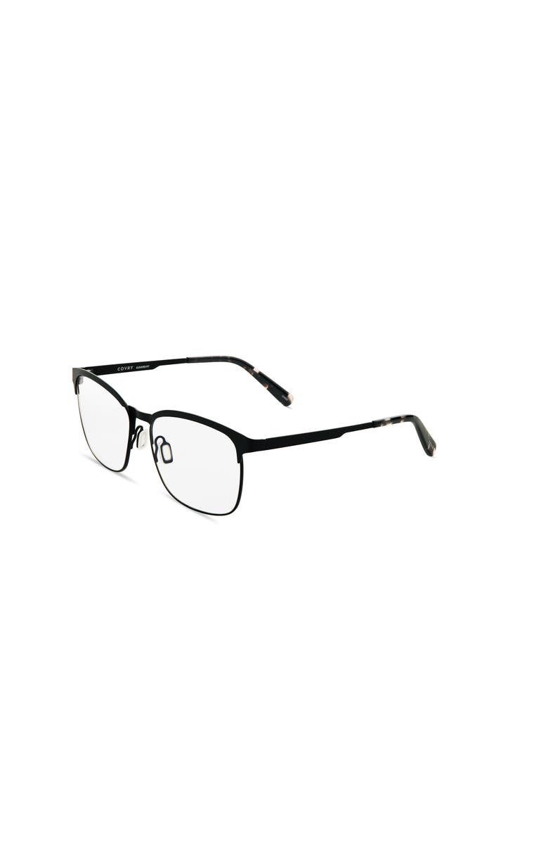 COVRY Regor Blue Light Blocking Glasses, Alternate, color, Matte Black Metal