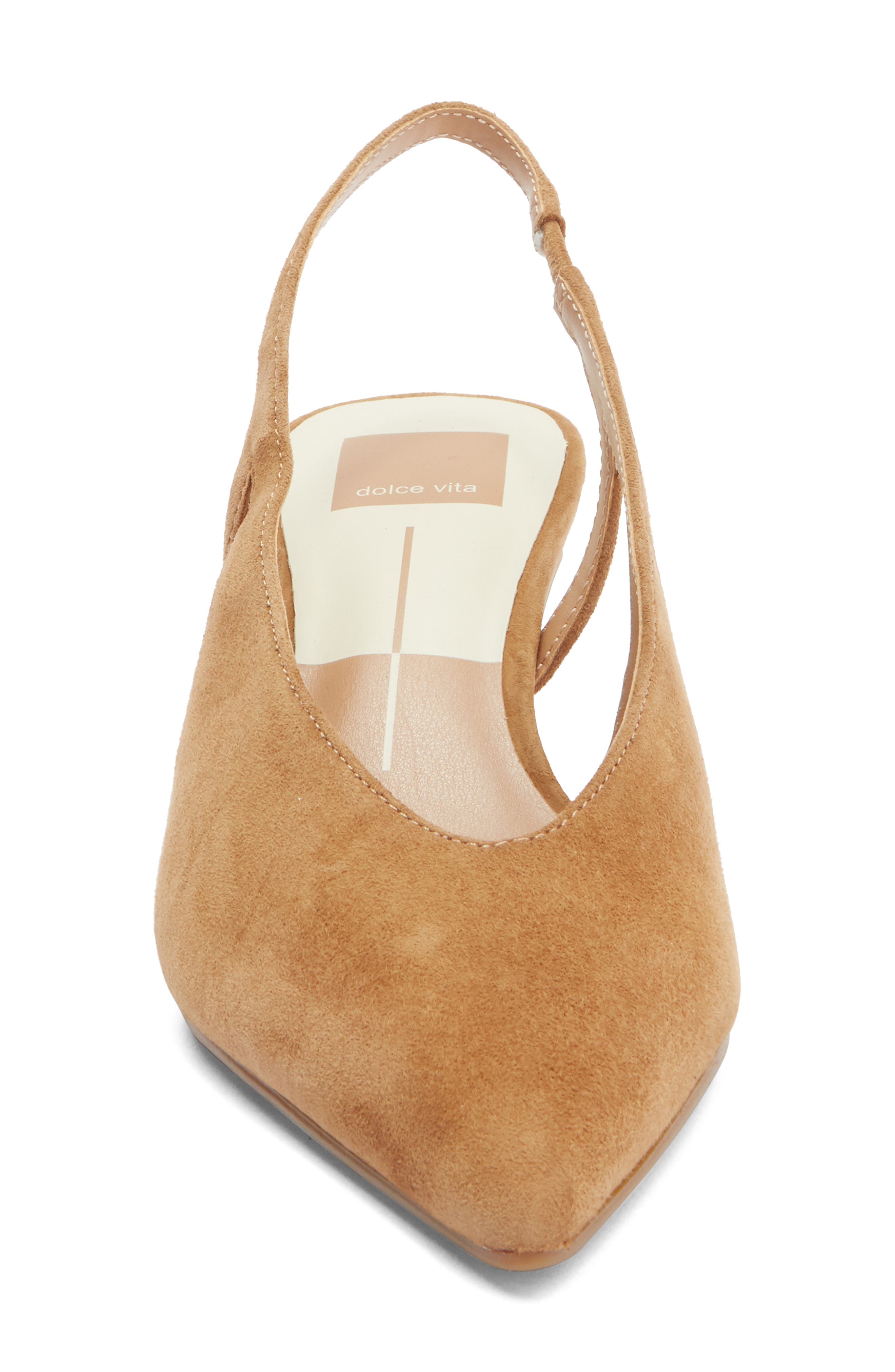 Dolce Vita Kenzie Slingback Pump, Alternate, color, Light Brown Suede