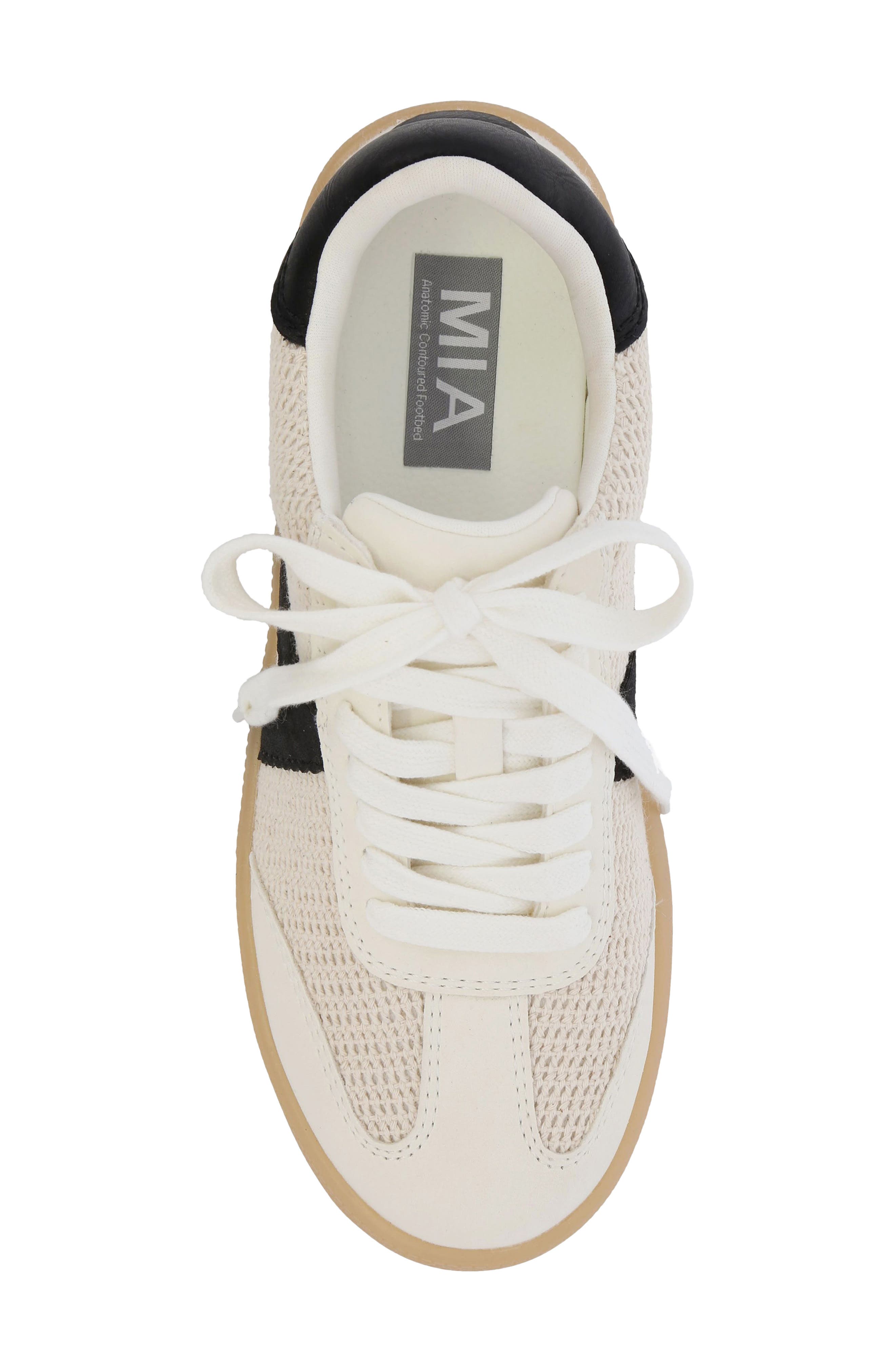 Axel Sneaker, Alternate, color, BEIGE/ BLACK