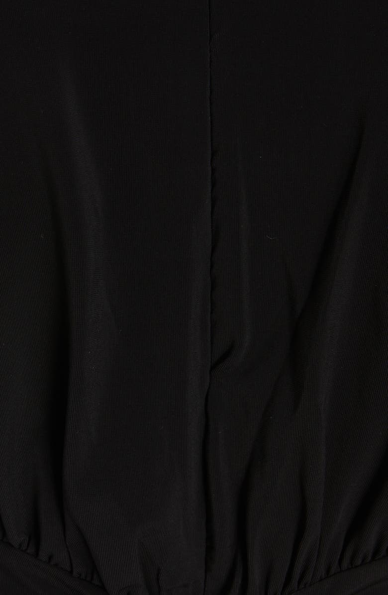 Isabel Marant Jinelima Keyhole Long Sleeve Midi Dress, Alternate, color, 