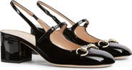 Gucci Horsebit Mary Jane Slingback Pump