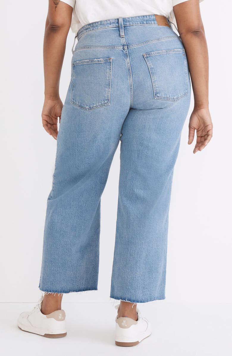 Madewell The Curvy Perfect Vintage Wide Leg Crop Jean, Alternate, color, 