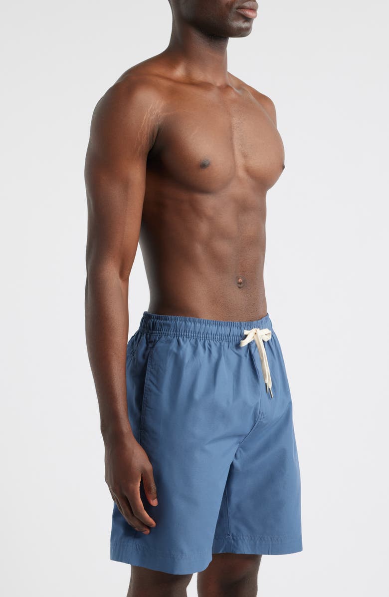 Nordstrom 8-Inch Polyester Classic Swim Trunks, Alternate, color, Blue Skyway