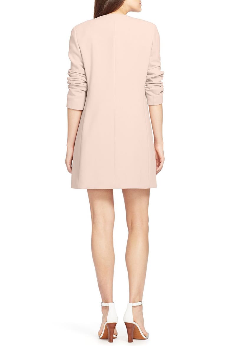 Collarless Crepe Topper, Alternate, color, BLUSH