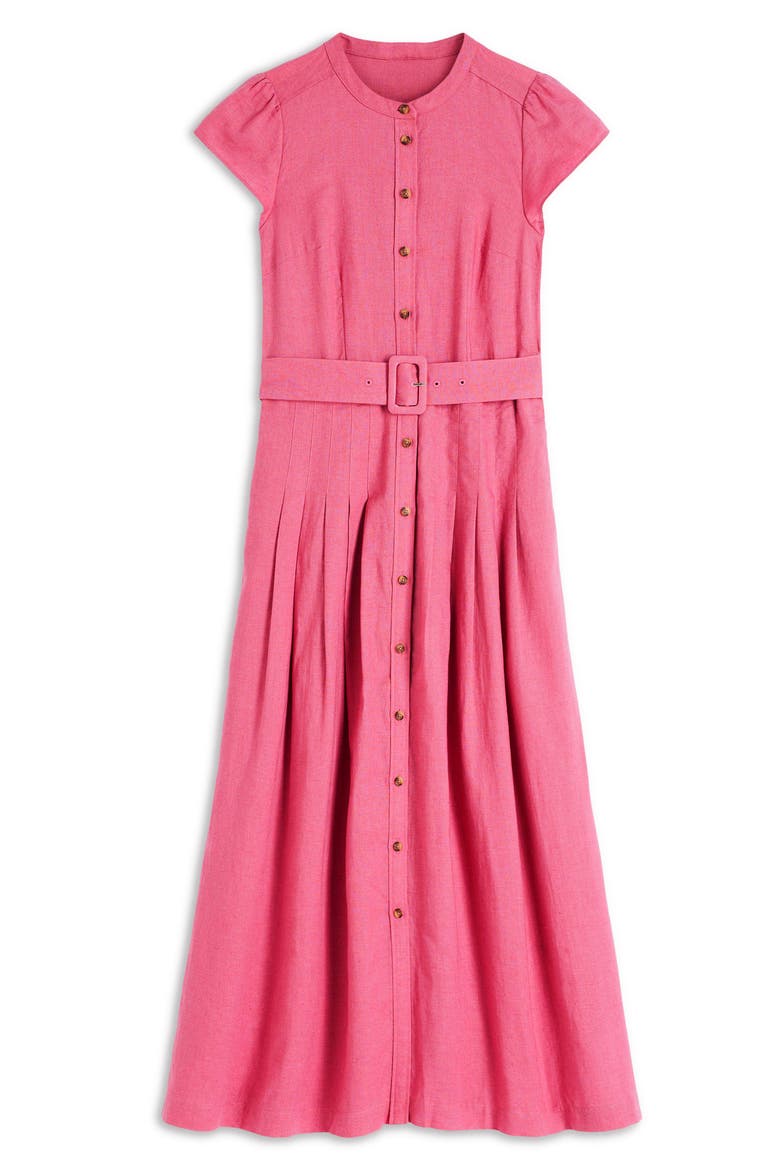 Arabella Linen Blend Maxi Dress, Alternate, color, VINTAGE ROSE