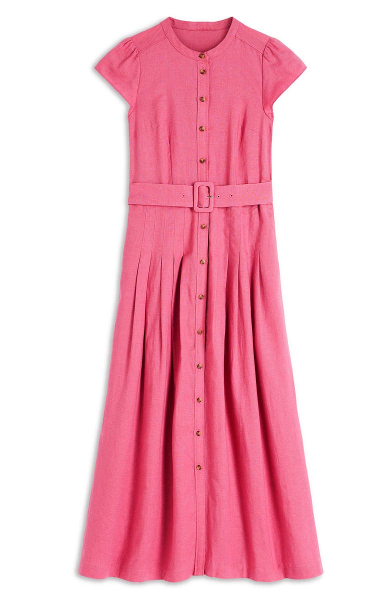 Boden Arabella Linen Blend Maxi Dress, Alternate, color, Vintage Rose