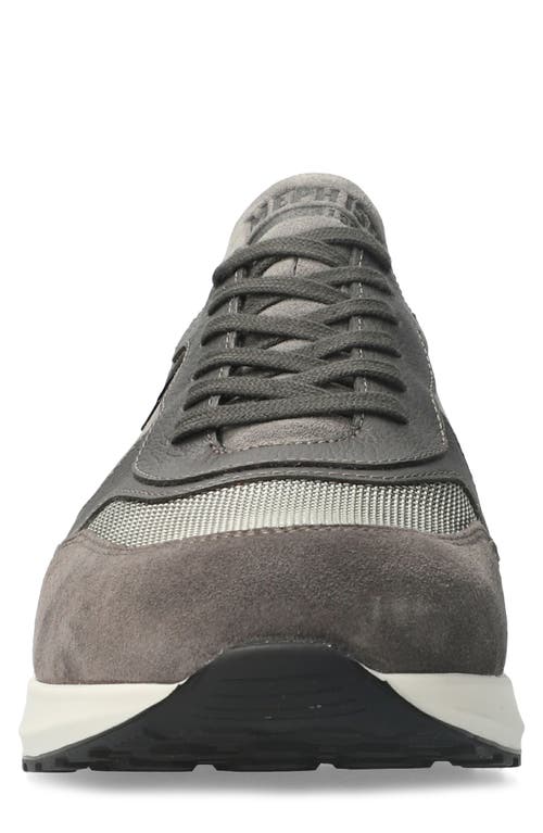 Mephisto Driss Mixed Media Sneaker In Gray