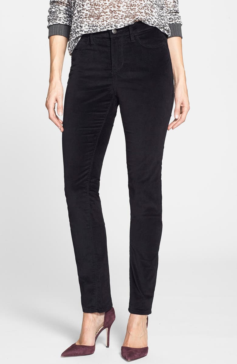 Christopher Blue 'Maggie' Stretch Velveteen Skinny Pants, Main, color, 